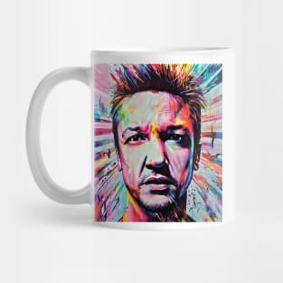 Colorful sketch of  of Jeremy Mug